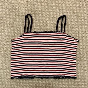 NWOT Garage Crop Top